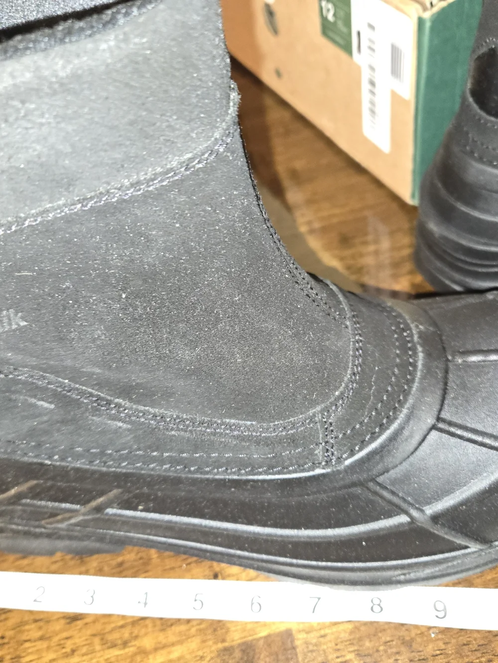 Kamik Champlain 3 Men's Black 12  Rain & Snow Boots. New In Box